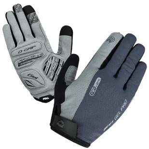 Rękawiczki Rowerowe Prox Efficient Gel Szare M Długie Obsługa Ekranu Dotyk - Rękawiczki rowerowe Rękawiczki Rowerowe Prox Efficient Gel Szare M Długie Obsługa Ekranu Dotyk - Rękawiczki rowerowe - miniaturka - grafika 1