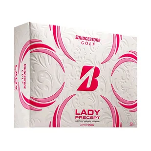 Bridgestone Lady Precept pink 12-pack piłki golfowe - Golf - miniaturka - grafika 1