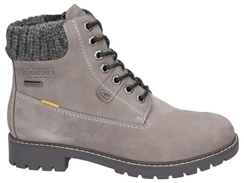 Camel Active Damskie 57TRS01-307200_40 modne kozaki, szare, EU, szary, 40 EU