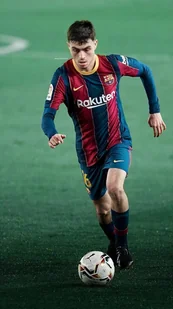 PODKŁADKA POD MYSZ Nadruk 22x18 cm Pedri Fc Barcelona Barca Tekst Prezent - Podkładki pod mysz - miniaturka - grafika 1