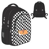 Plecaki szkolne i tornistry - St. Right Plecak Szkolny Młodzieżowy Duży Czterokomorowy Sleepy Corgi - miniaturka - grafika 1