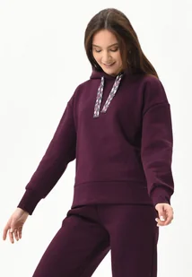 Bluza z kapturem B-ROSI - Bluzy damskie - miniaturka - grafika 1