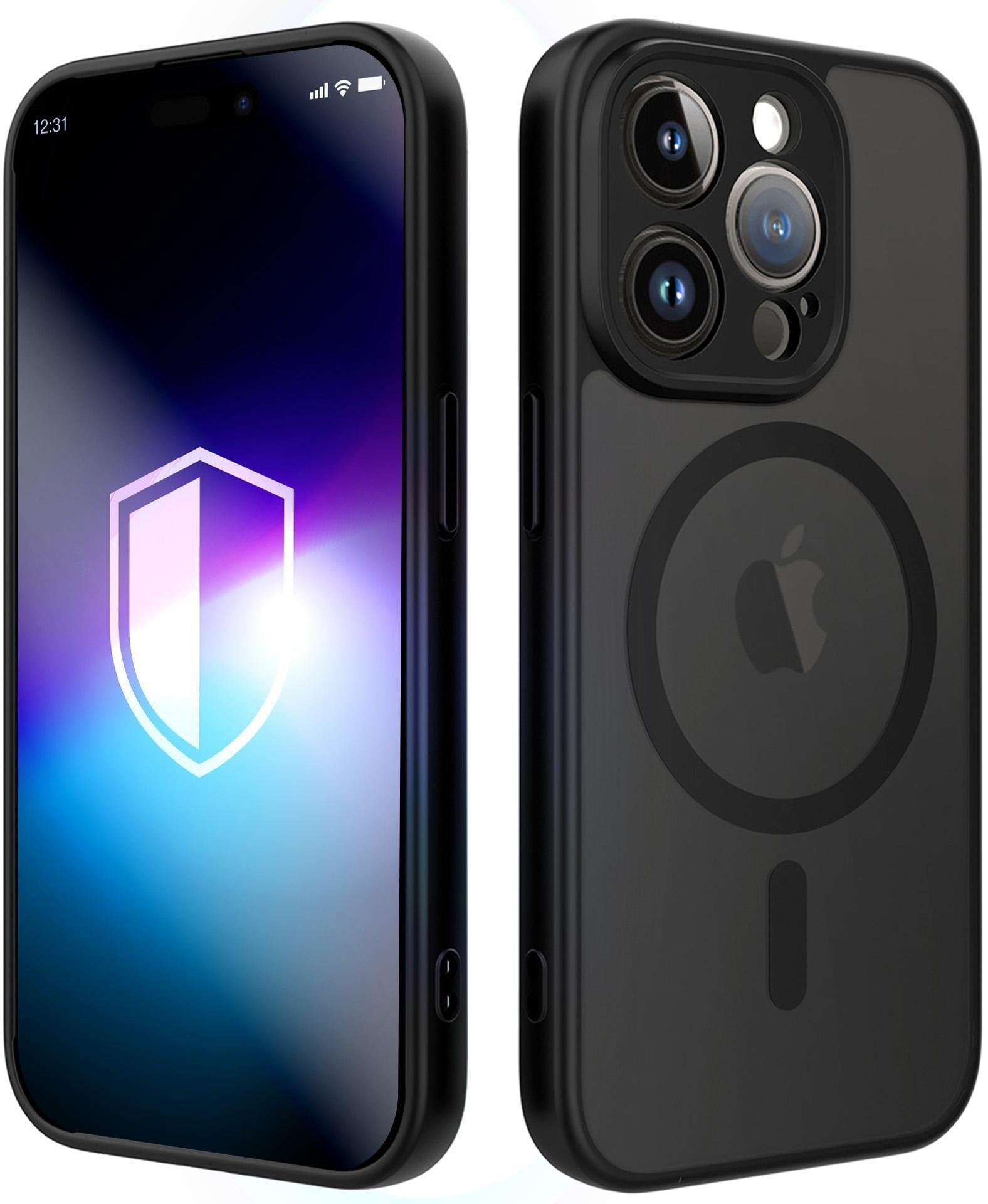 3MK Apple iPhone 15 Pro - 3mk Misty MagCase Black