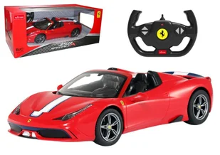 Auto Rc Rastar 1:14 Laferrari Aperta Czerwone Cabrio - Zabawki zdalnie sterowane - miniaturka - grafika 1