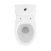Kompakty WC - Cersanit Cersania Zestaw Toaleta WC 65,5x35,5 cm kompaktowa + deska wolnoopadająca biała K11-2342 - miniaturka - grafika 1