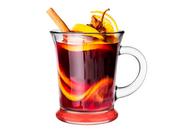 Kubki - Kubek Leo 350ml Dno Czerwone, Kawa Herbata - miniaturka - grafika 1