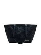 Torebki damskie - Desigual Torebka 25SAXPBP Czarny - miniaturka - grafika 1