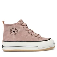 Trampki damskie - Trampki Big Star Shoes OO274068 Różowy - miniaturka - grafika 1