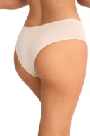 Majtki damskie - Brazyliany damskie bikini Sofia 009 bezszwowe beżowe XL - miniaturka - grafika 1