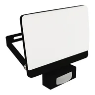 Lampy ogrodowe - Elewacyjny projektor BRYZA 4247 Ideus LED 30W 4100K IP65 czujnik ruchu czarny - miniaturka - grafika 1