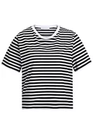 Koszule damskie - gs1 data protected company 4064556000002 Damska koszula Arona, Bright White/Black Beauty Striped, XL, Bright White/Black Beauty Striped, XL - miniaturka - grafika 1