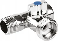 Akcesoria grzewcze - Perfexim Chrom odpowietrznik automatyczny MINI 3/8 z zaworem stopowym 9003C+S G3/8 Z PN10 [15/150] - miniaturka - grafika 1