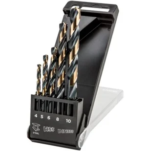 Graphite Zestaw wierteł HSS-CNC 5 sztuk) SS-CNC 124 - Wiertła - miniaturka - grafika 1