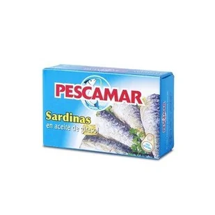 Pescamar - Sardynki W Oleju Słonecznikowym - 115G - Konserwy i dania rybne - miniaturka - grafika 1
