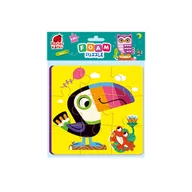 Maty piankowe - Roter Kafer Piankowe puzzle 2w1. Ptaki - miniaturka - grafika 1