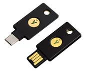 Zabezpieczenia do laptopów - Yubico YubiKey 5C NFC + Security Key NFC by Yubico czarny - miniaturka - grafika 1