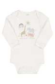 Body dla niemowląt - Niemowlęce body białe Up Baby r.98 - miniaturka - grafika 1