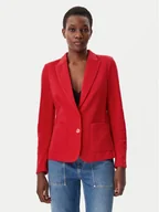 Marynarki i żakiety damskie - Olsen Marynarka 15001367 Czerwony Regular Fit - miniaturka - grafika 1