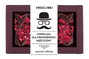 Czekolada gorzka z żurawiną - Dzień Mężczyzn Vroclinki - Czekolada - miniaturka - grafika 1