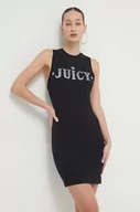 Sukienki - Juicy Couture sukienka kolor czarny mini prosta - miniaturka - grafika 1