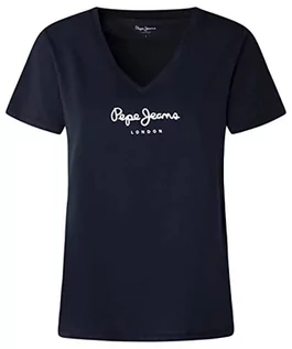 Koszulki i topy damskie - Pepe Jeans Damska koszulka z dekoltem w serek Wendy Dulwich, M, Dulwich, M - grafika 1