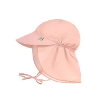 Lassig Czapka przeciwsłoneczna z daszkiem i osłoną karku UV80 Splash & Fun pink, rozm. 50/51 - Czapeczki dla niemowląt - miniaturka - grafika 1