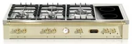 Płyty gazowe do zabudowy - Płyta ceramiczno-gazowa LOFRA Range Top Dolcevita 120 AVORIO TRBI126/5C - miniaturka - grafika 1