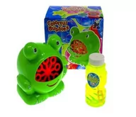 Bańki mydlane - Hipo Żaba na baterie do robienia baniek w pud - miniaturka - grafika 1