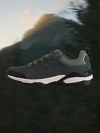 Buty trekkingowe męskie - 4F Niskie buty trekkingowe męskie - khaki 40 - miniaturka - grafika 1