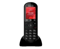 Telefony stacjonarne - Maxcom MM 39D 4G Czarny - miniaturka - grafika 1