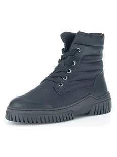 Gabor Skórzane botki w kolorze czarnym - Botki damskie - miniaturka - grafika 1