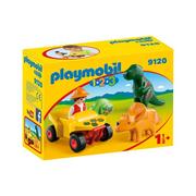 Klocki - Playmobil Badacz dinozaurów z quadem 9120 - miniaturka - grafika 1