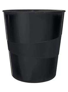 Leitz Kosz na śmieci 15L WOW, czarny 52781095 - Kosze na śmieci - miniaturka - grafika 2