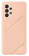 Etui i futerały do telefonów - Samsung Galaxy A33 (5G) Card Slot Cover - Peach EF-OA336TPEGWW - miniaturka - grafika 1