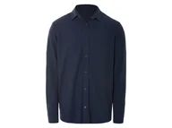 Koszule męskie - LIVERGY® Koszula casualowa męska (Granatowy, S (37/38)) - miniaturka - grafika 1