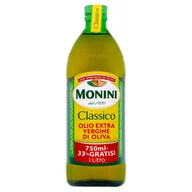 Olej spożywczy - Monini Oliwa z oliwek Extra Vergine CLASSICO 750ml + 33% Gratis - miniaturka - grafika 1