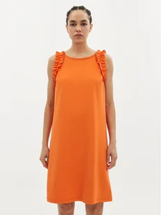 Joseph Ribkoff Sukienka letnia 242115 Pomarańczowy Regular Fit - Sukienki - miniaturka - grafika 1