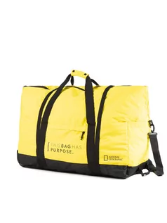 Torby podróżne - National Geographic Torba Peckable Wheeled Duffel Large N10444.68 Żółty - grafika 1