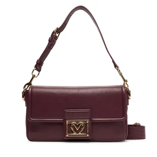 Torebka LOVE MOSCHINO JC4086PP1NLI0552 Bordowy - Torebki damskie - miniaturka - grafika 1