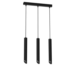 Żyrandol na lince CORTE 3xGU10/8W/230V czarny - Lampy sufitowe - miniaturka - grafika 1