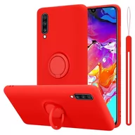 Etui i futerały do telefonów - Pokrowiec Do Samsung Galaxy A70 / A70s w LIQUID CZERWONY Etui TPU Obudowa Ochronny Case Cover Plecki Cadorabo - miniaturka - grafika 1