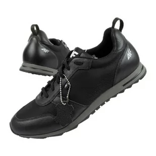 Buty sportowe 4F M H4L-OBML255 21S czarne - Buty sportowe męskie - miniaturka - grafika 1