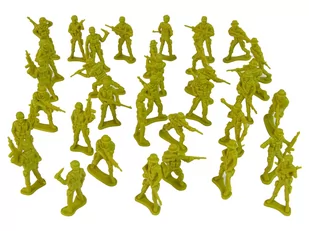Zestaw Militarny Żołnierze 72 Elementy - Figurki dla dzieci - miniaturka - grafika 3