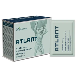 Suplement diety Biopharmacia Atlant 28 saszetek (5905806900071) - Suplementy naturalne - miniaturka - grafika 1