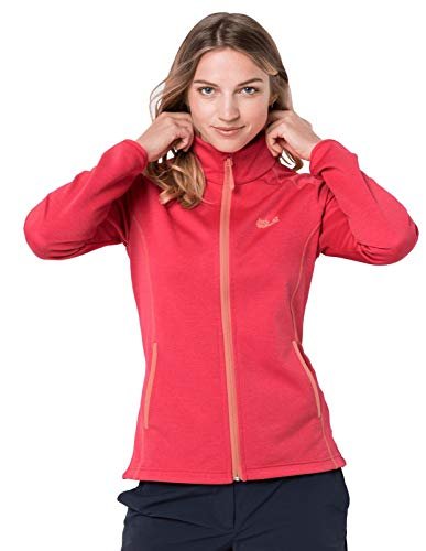 Jack Wolfskin Damska kurtka Horizon, czerwony Tulipan, M