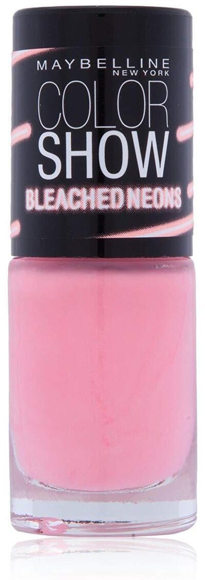 Maybelline Maybelline, Color Show Bleached Neon, Nail Polish, Nr. 243, Tropink, 7 ml For Women