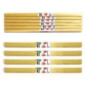 Szkolne artykuły papiernicze - Starpak Bibuła marszczona metalizowana złota 6 sztuk - miniaturka - grafika 1