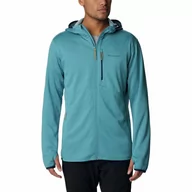 Odzież trekkingowa damska - Bluza techniczna sportowa męska Columbia Park View Fleece Full Zip Hoodie - miniaturka - grafika 1