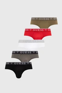 Guess slipy 5-pack męskie kolor czerwony U4YG20 K6YW1 - Majtki męskie - miniaturka - grafika 1