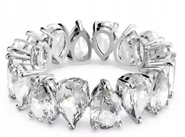 SWAROVSKI PIERŚCIONEK VITTORE PEAR KRYSZTAŁKI DAMSKI 55 1I4A